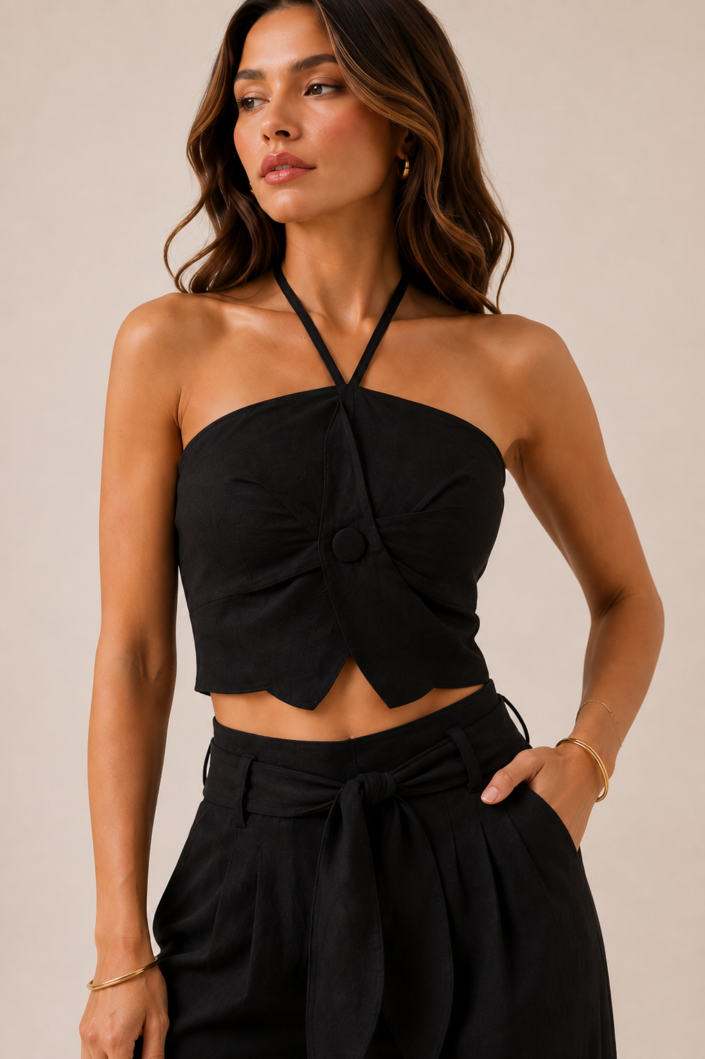 CONJUNTO NOIR BLOOM