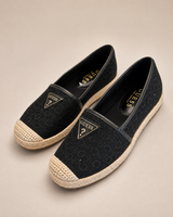 ALPARGATA GUESS MONOGRAM NEGRA