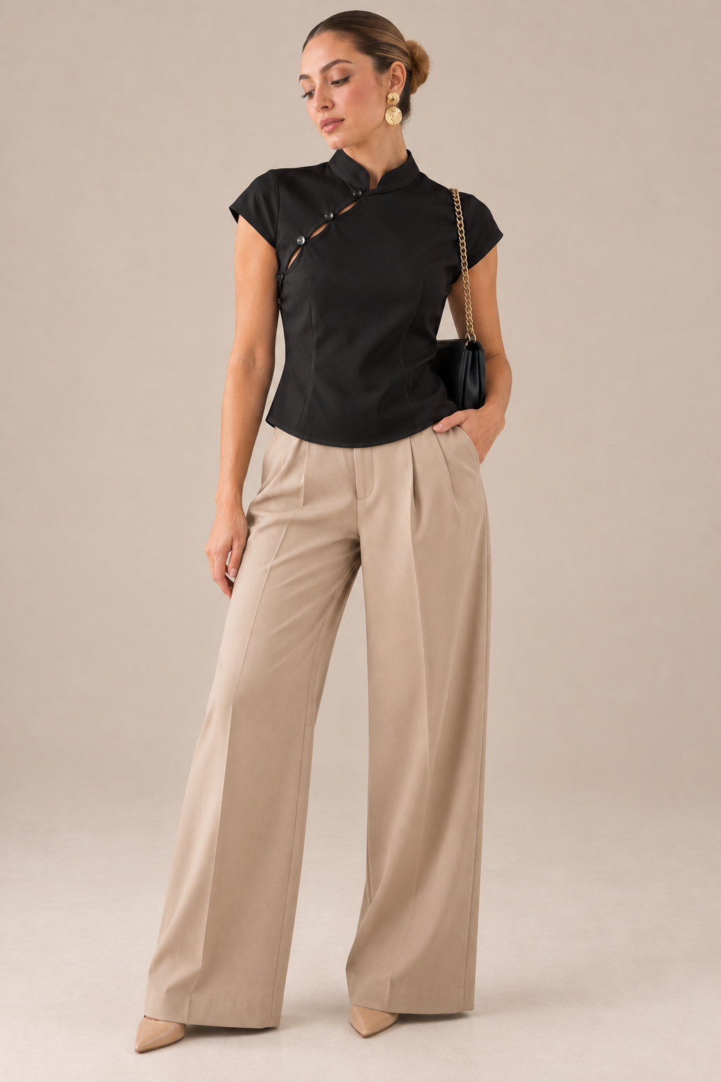 BLUSA ORIENTAL NOIR