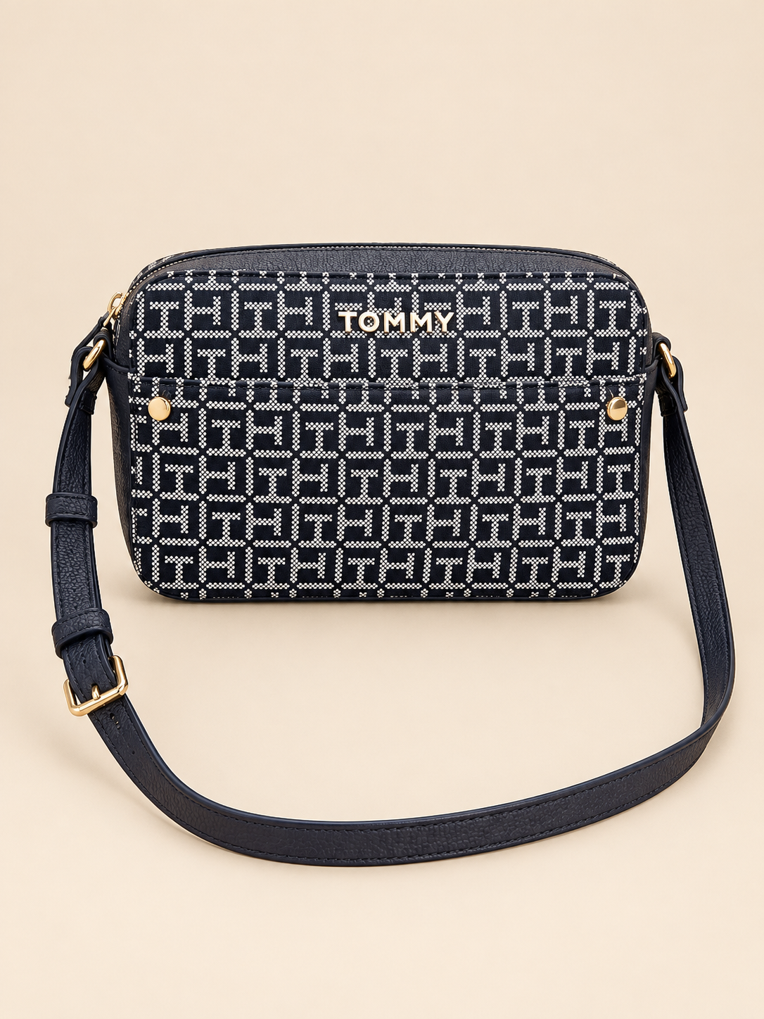 TOMMY MONOGRAM — NAVY ELEGANCE