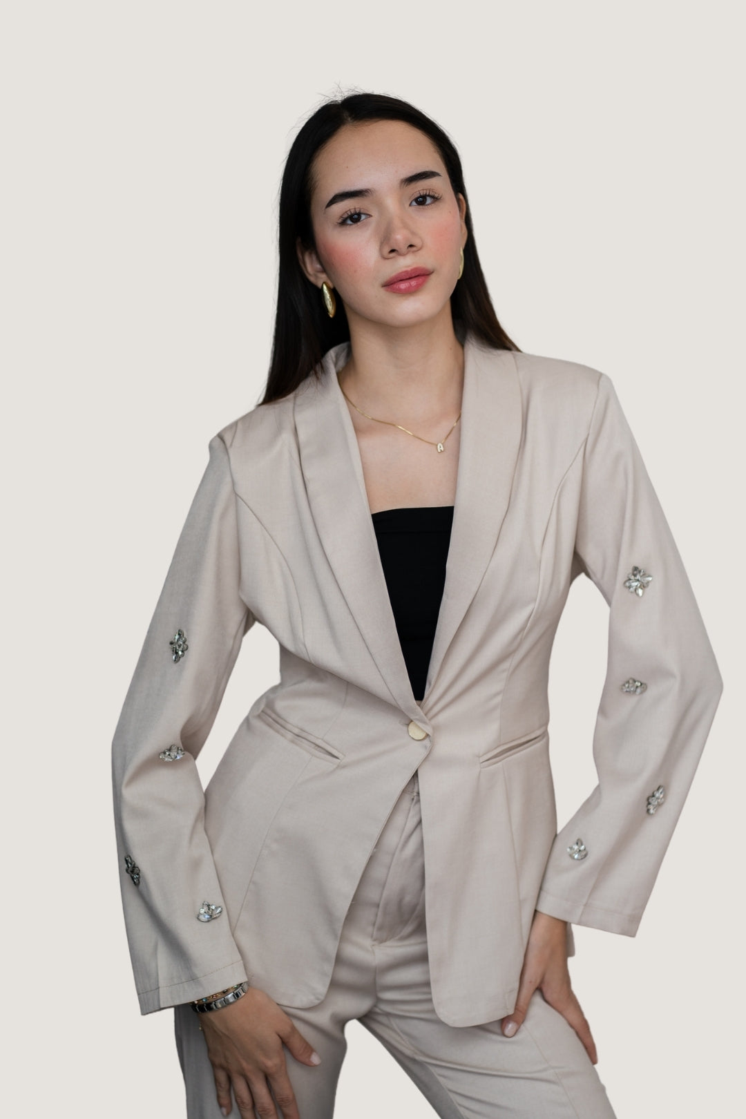 Conjunto de Blazer y Pantalón 