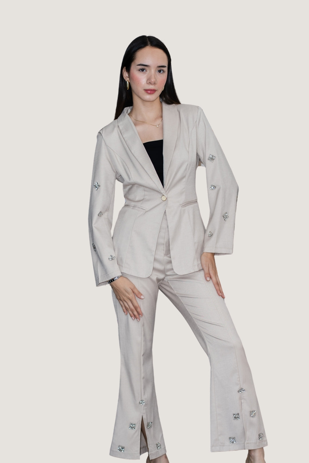 Conjunto de Blazer y Pantalón 