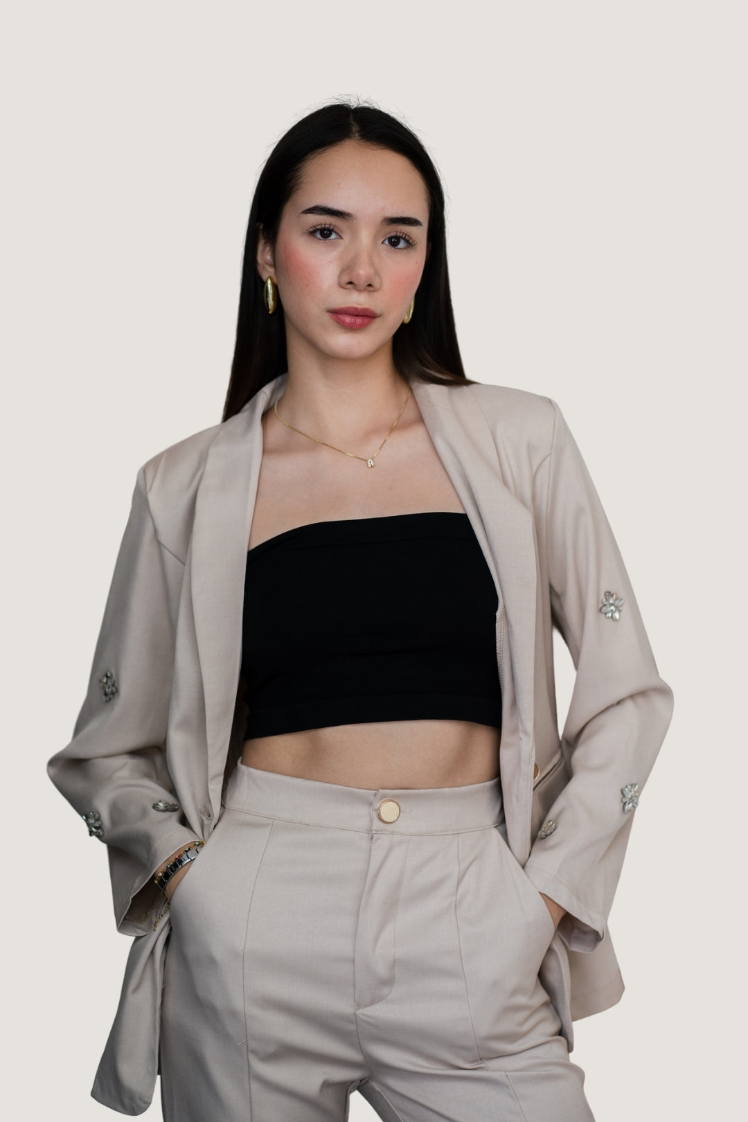 Conjunto de Blazer y Pantalón 