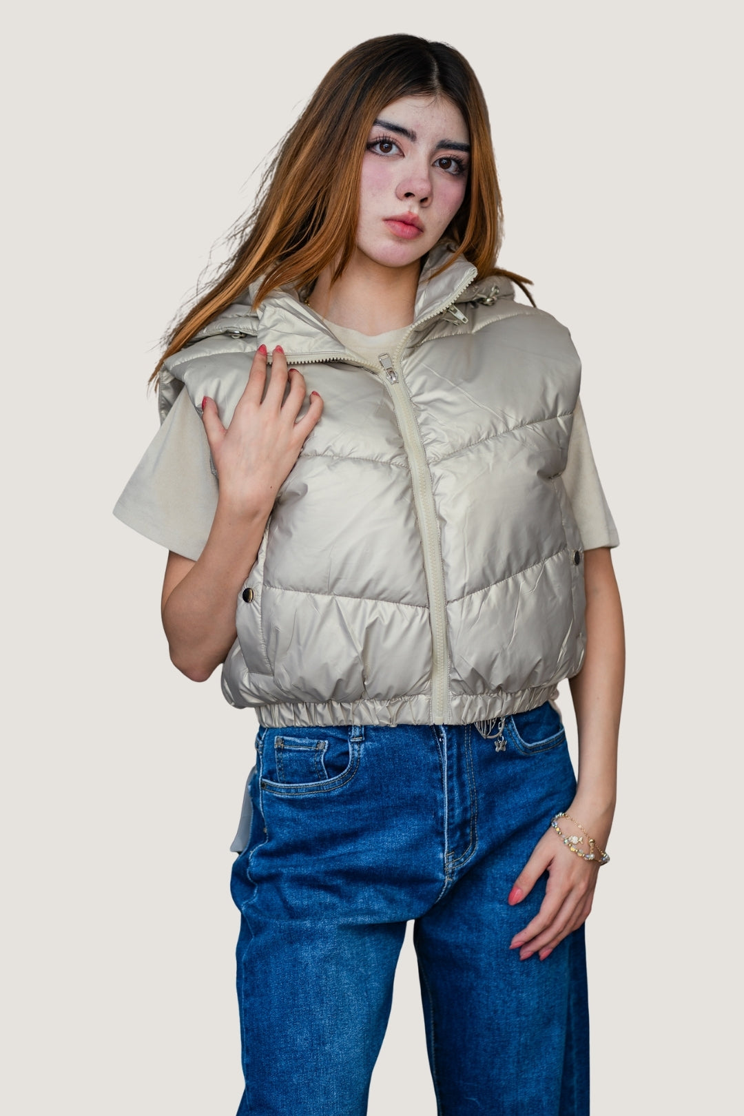 Jeans Boyfriend Fit Liso | Mezclilla Azul Oscuro 