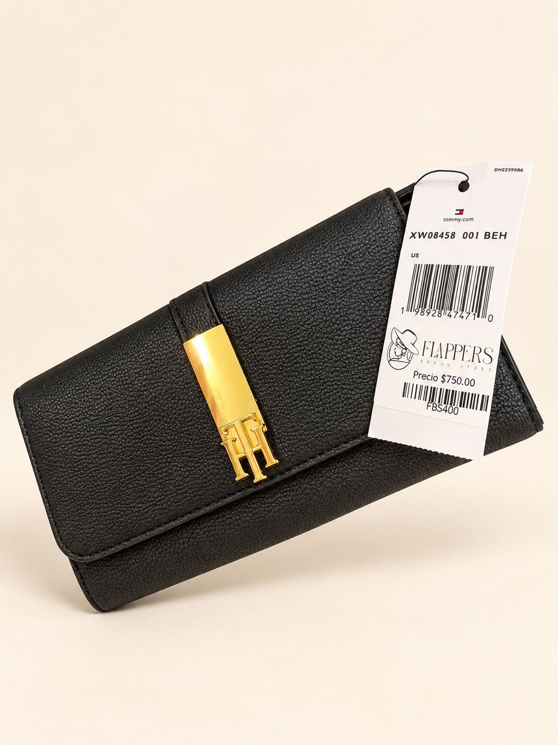 CARTERA TOMMY HILFIGER NEGRA