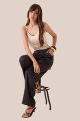 Champagne Satin Cami