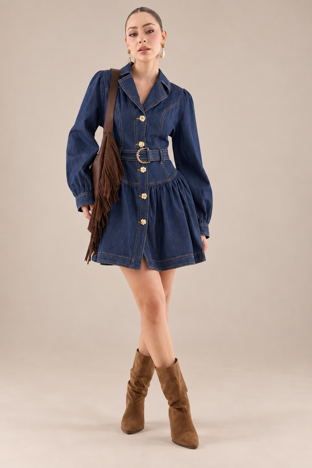 VESTIDO DENIM BELLA