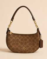 BOLSA COACH SIGNATURE CAFÉ