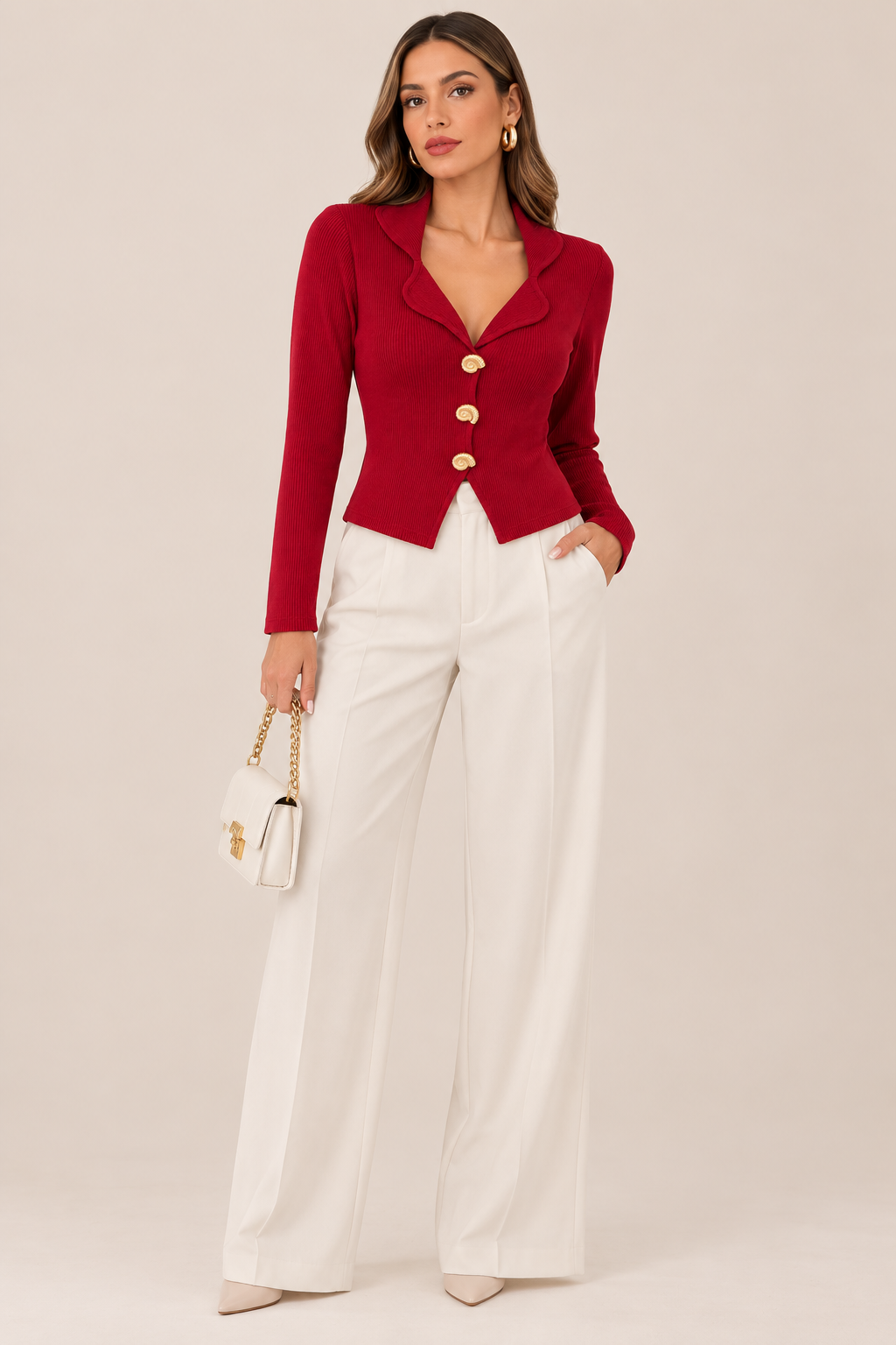 BLUSA RED SIGNATURE