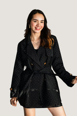 Abrigo con brillos 3/4