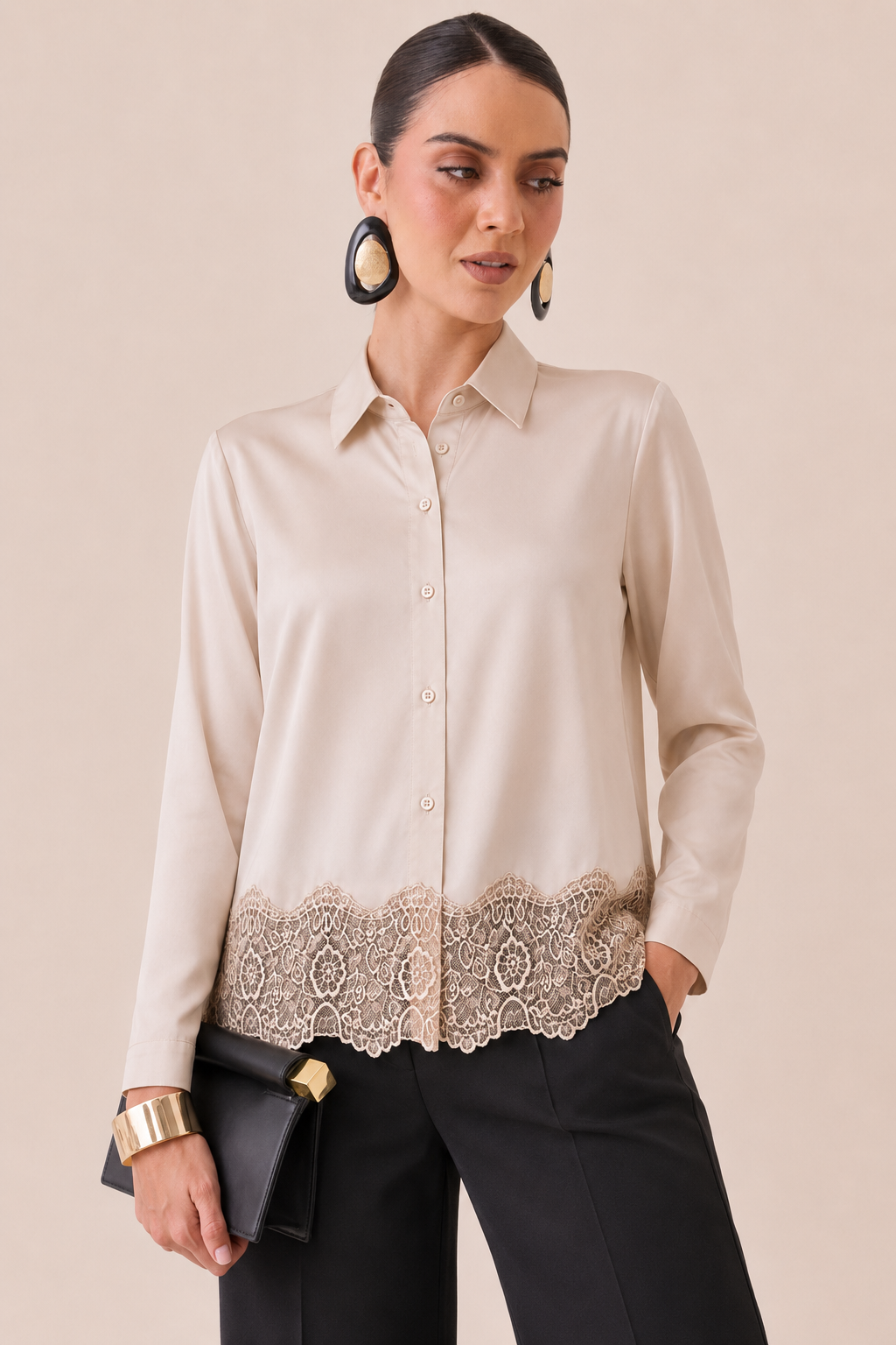 BLUSA LACE ÉLÉGANCE