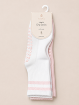 SET 2 PARES DE CALCETINES ANTIDERRAPANTES BALANCE COLLECTION ROSA