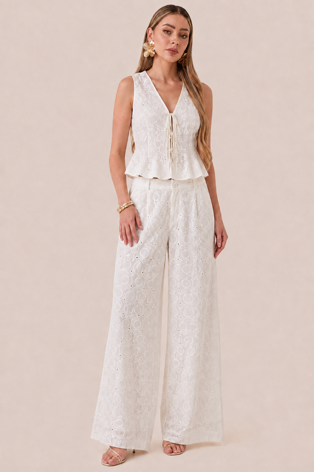 CONJUNTO WHITE BRODERIE