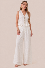 CONJUNTO WHITE BRODERIE