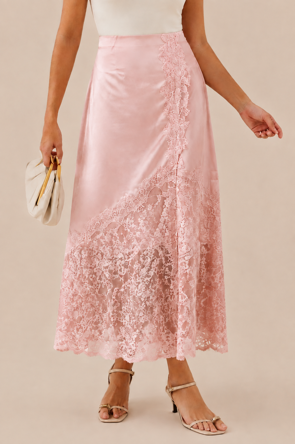 FALDA LACE ROSE