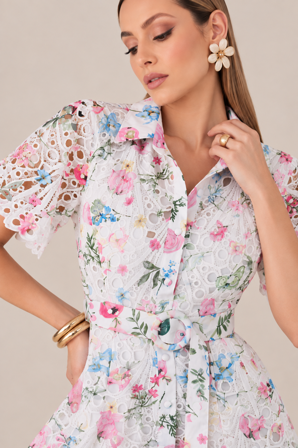 VESTIDO CORTO FIORELLA