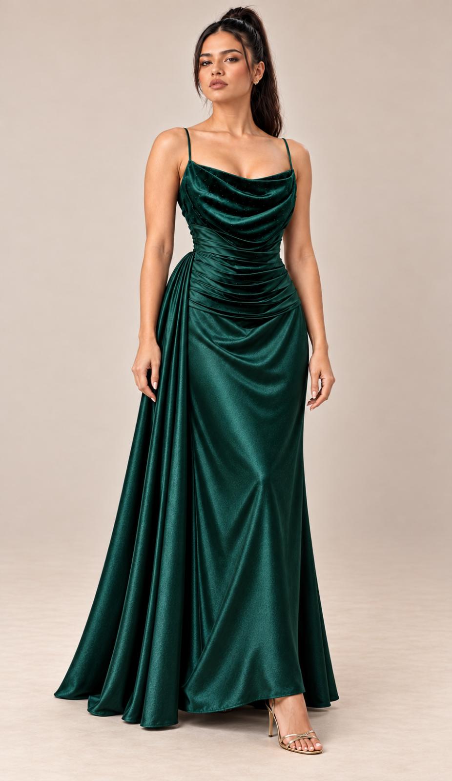 VESTIDO ESMERALDA ROYALE