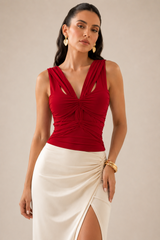 BLUSA ROJA