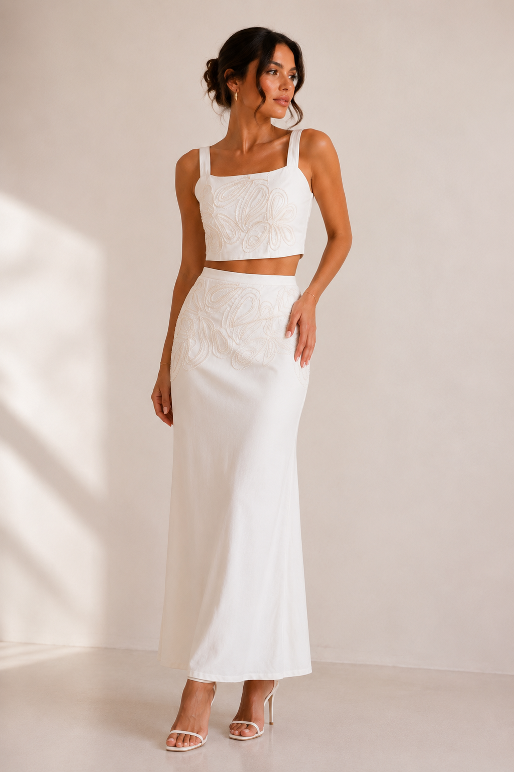 CONJUNTO IVORY BLOOM