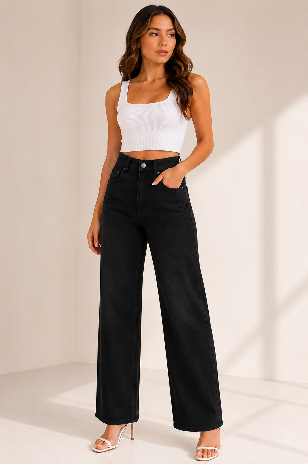 NOIR ELEGANCE DENIM