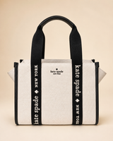 BOLSA KATE SPADE TOTE BEIGE Y NEGRA