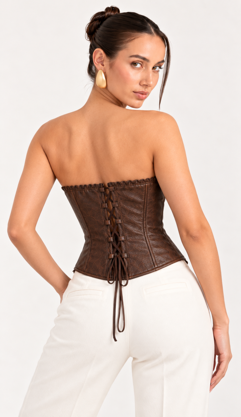CORSET CAFÉ ÉPOQUE