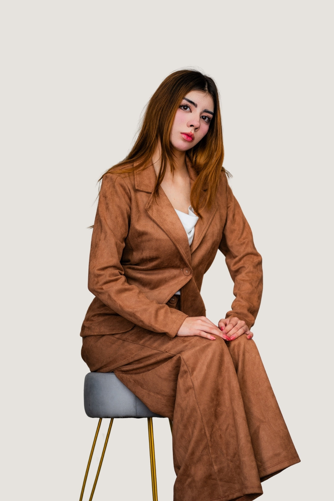 Conjunto Peach Skin Elegance