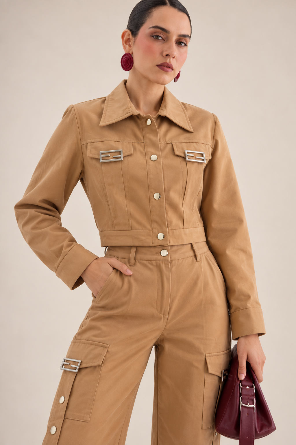CONJUNTO SAFARI CAMEL