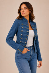 CHAMARRA NAPOLEON IMPERIAL DENIM