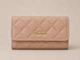 CARTERA TOMMY HILFIGER BEIGE
