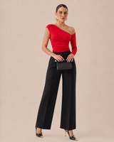 BLUSA ROUGE ASYMMETRY
