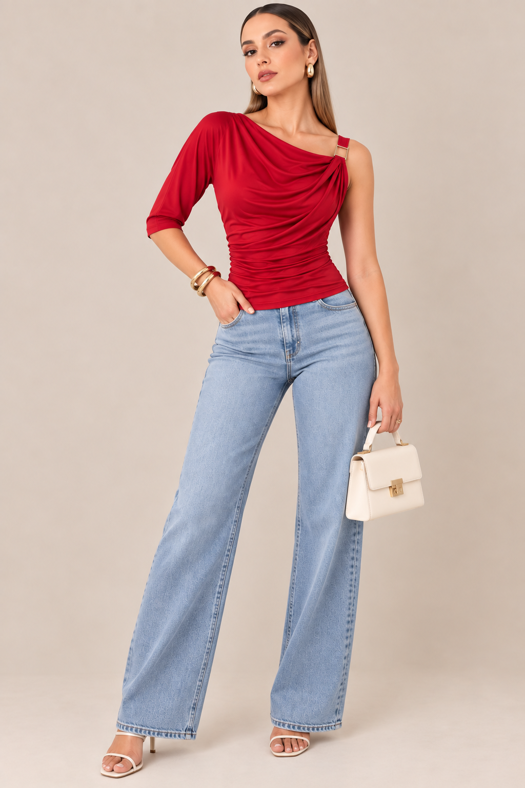 BLUSA ASIMÉTRICA ÉLODIE