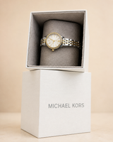 RELOJ MICHAEL KORS BICOLOR PLATEADO Y DORADO