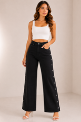 MIDNIGHT BUTTON DENIM