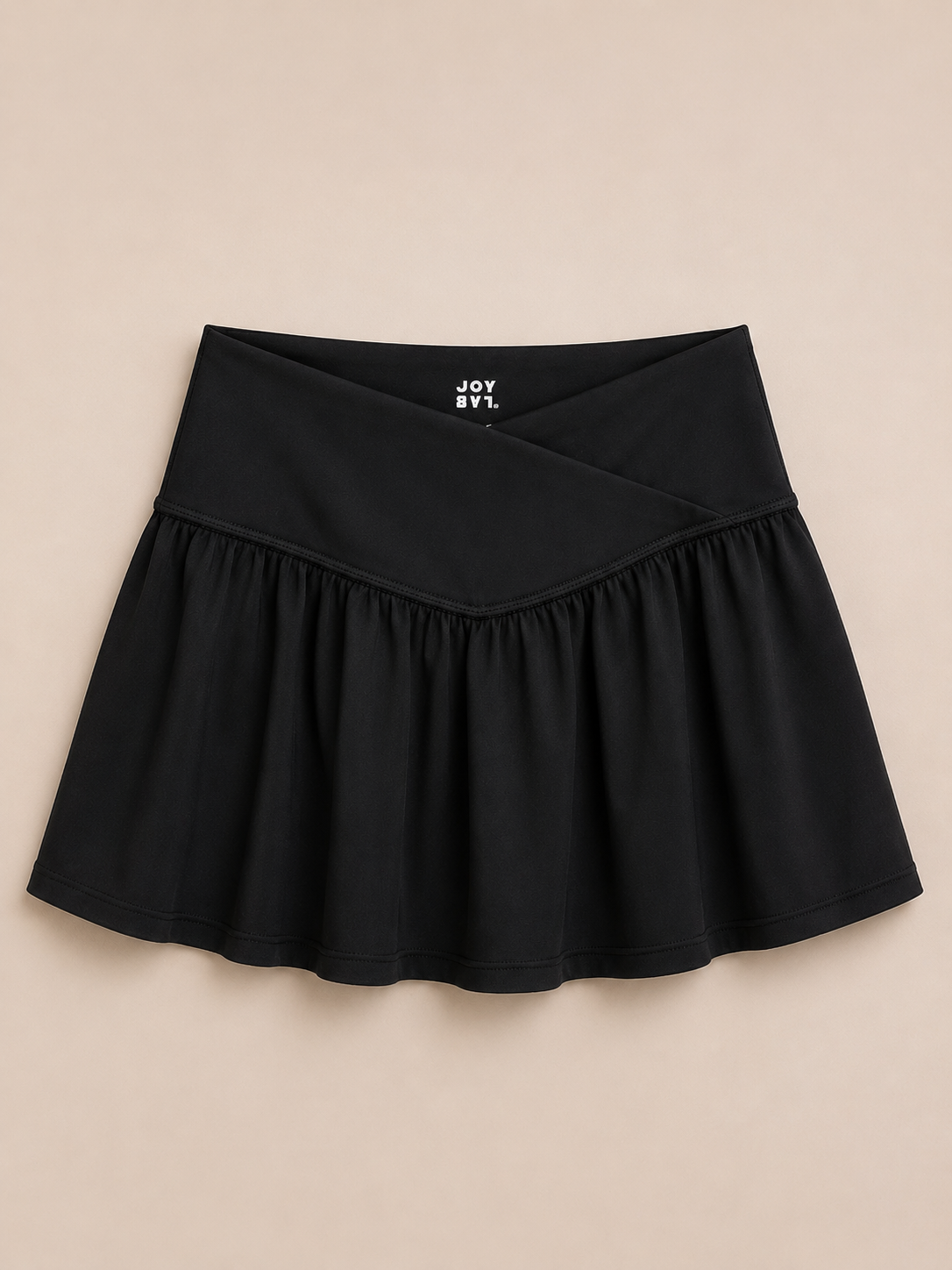 FALDA SHORT DEPORTIVA JOY NEGRA
