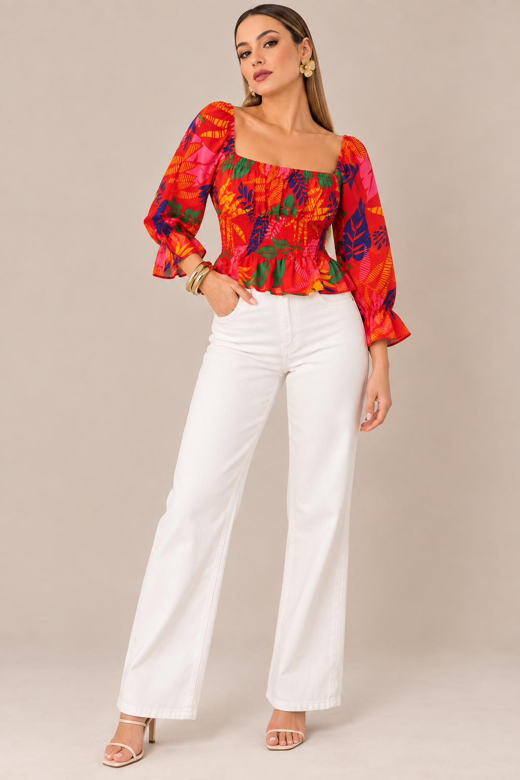 BLUSA TROPICAL MARENA
