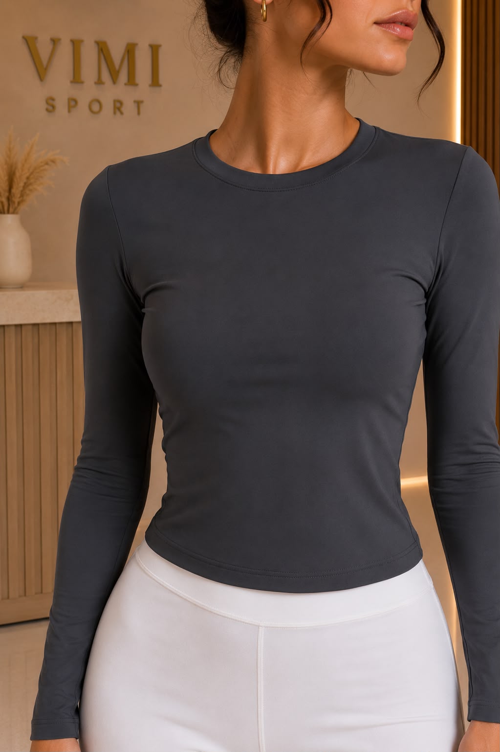 BLUSA DEPORTIVA GRAPHITE ESSENTIAL