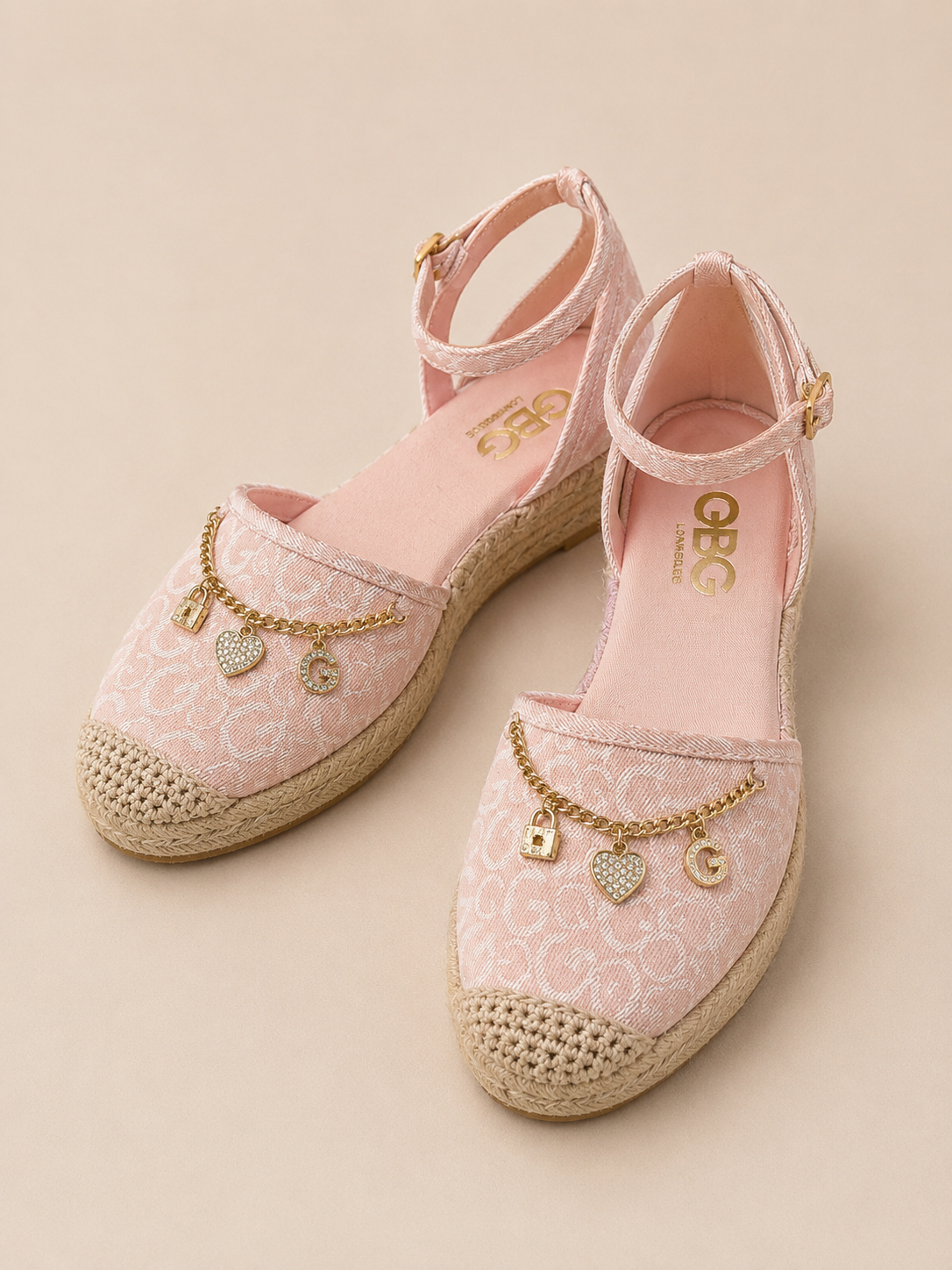 ALPARGATA DE PLATAFORMA BCBG ROSA