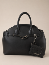 BOLSA STEVE MADDEN NEGRA CON MONEDERO