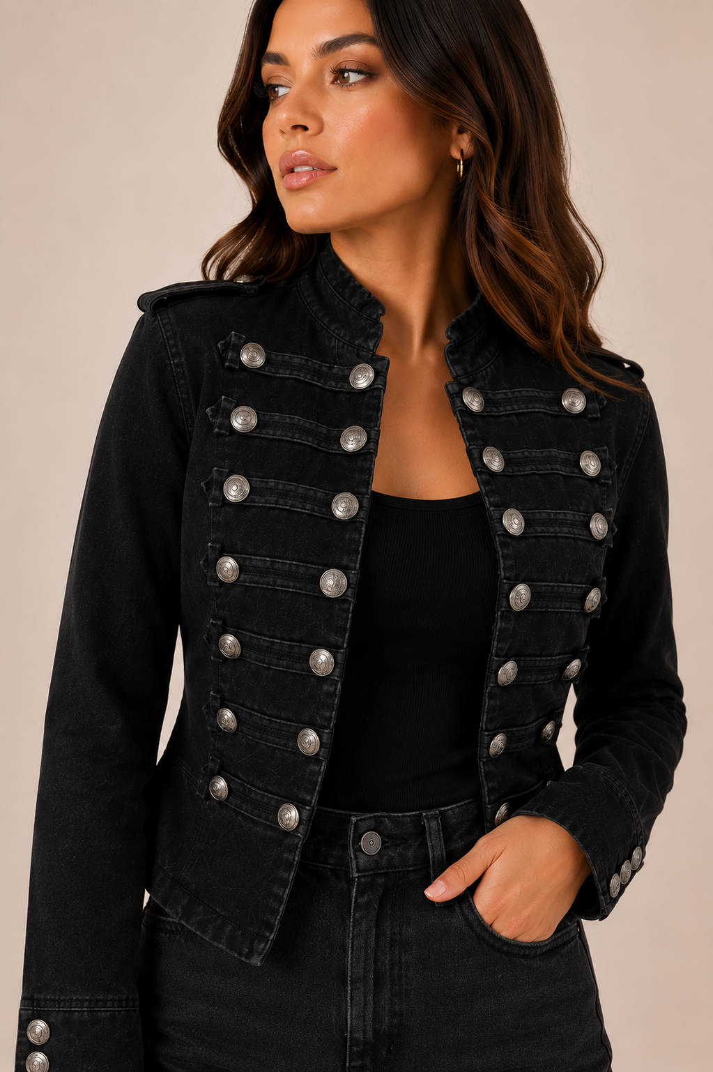 CHAMARRA NAPOLEON IMPERIAL NOIR