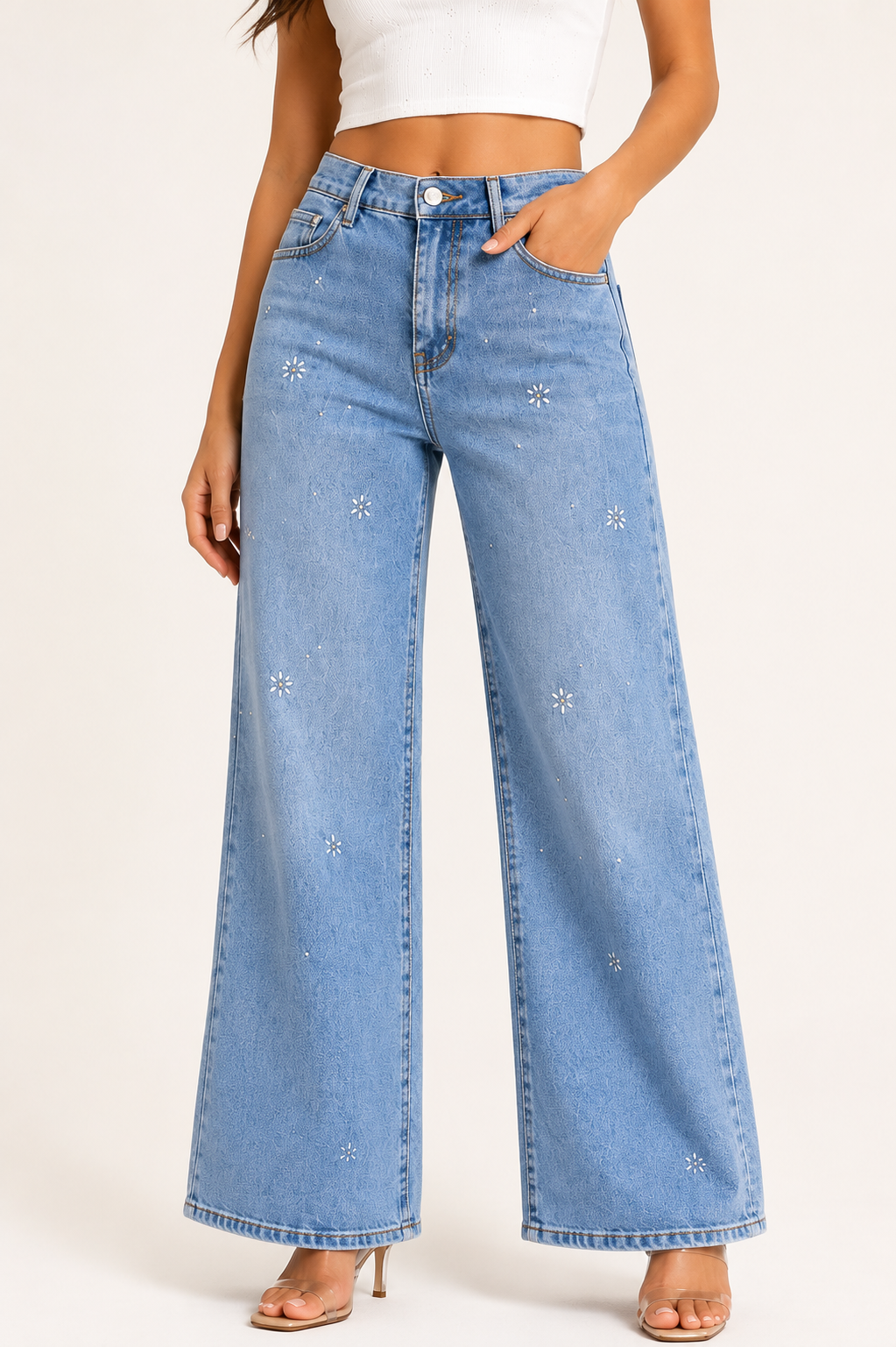 Jeans Pearl Bloom