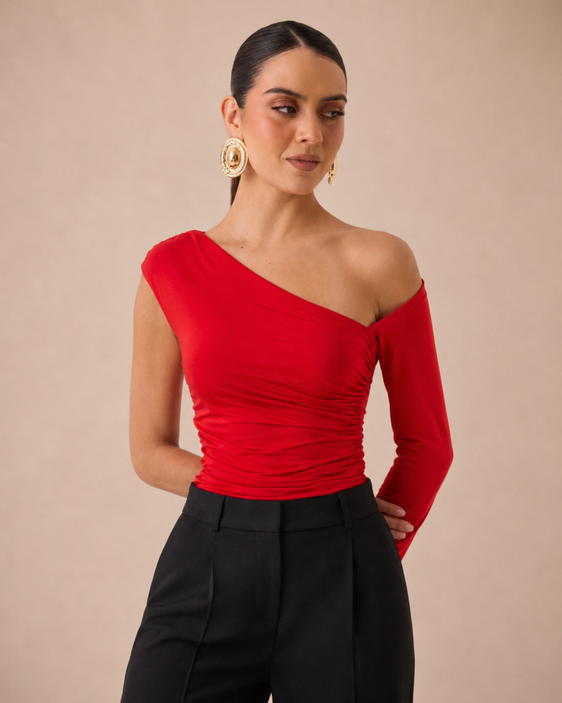 BLUSA ROUGE ASYMMETRY