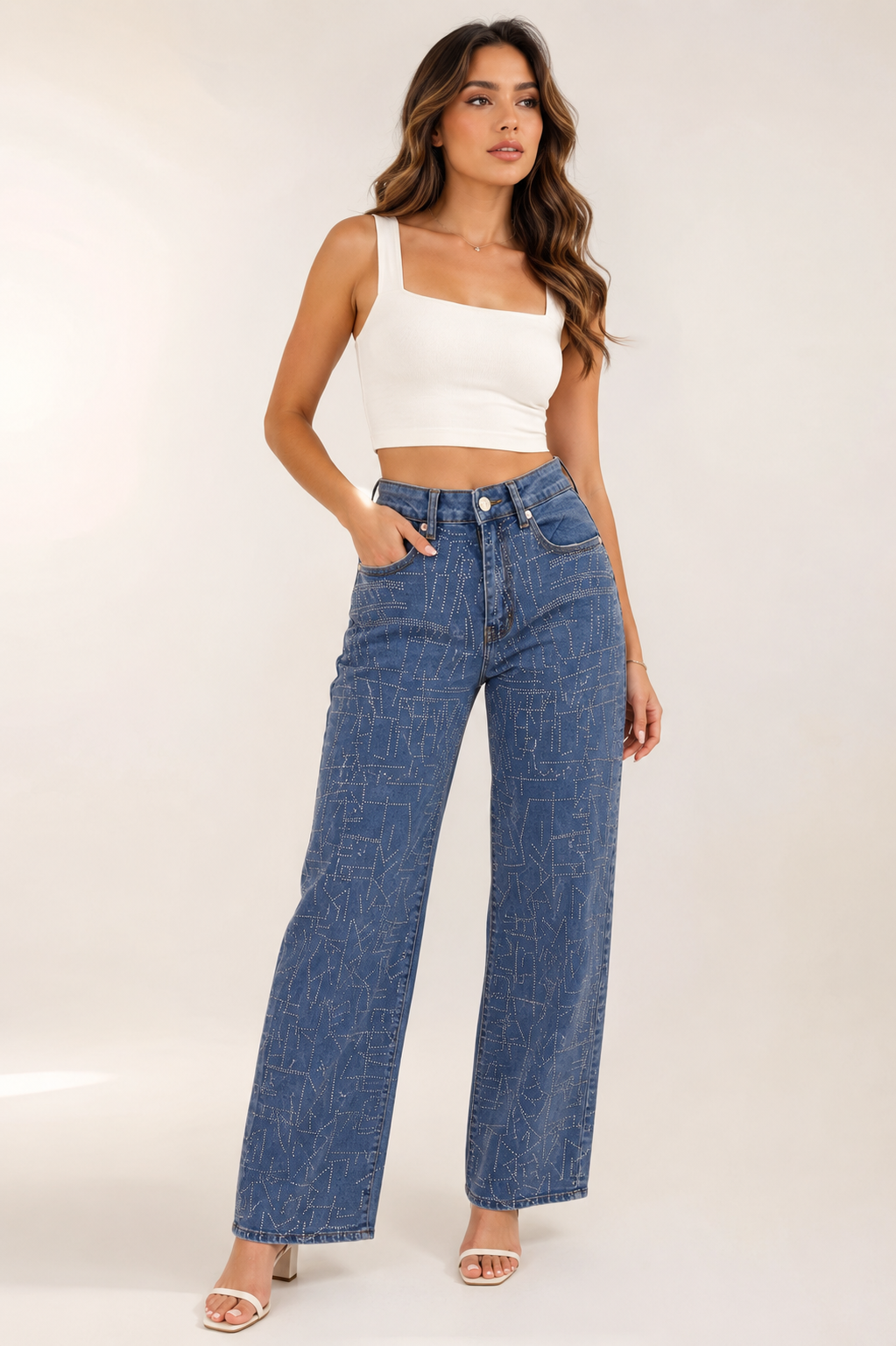 DIAMOND GLOW JEANS