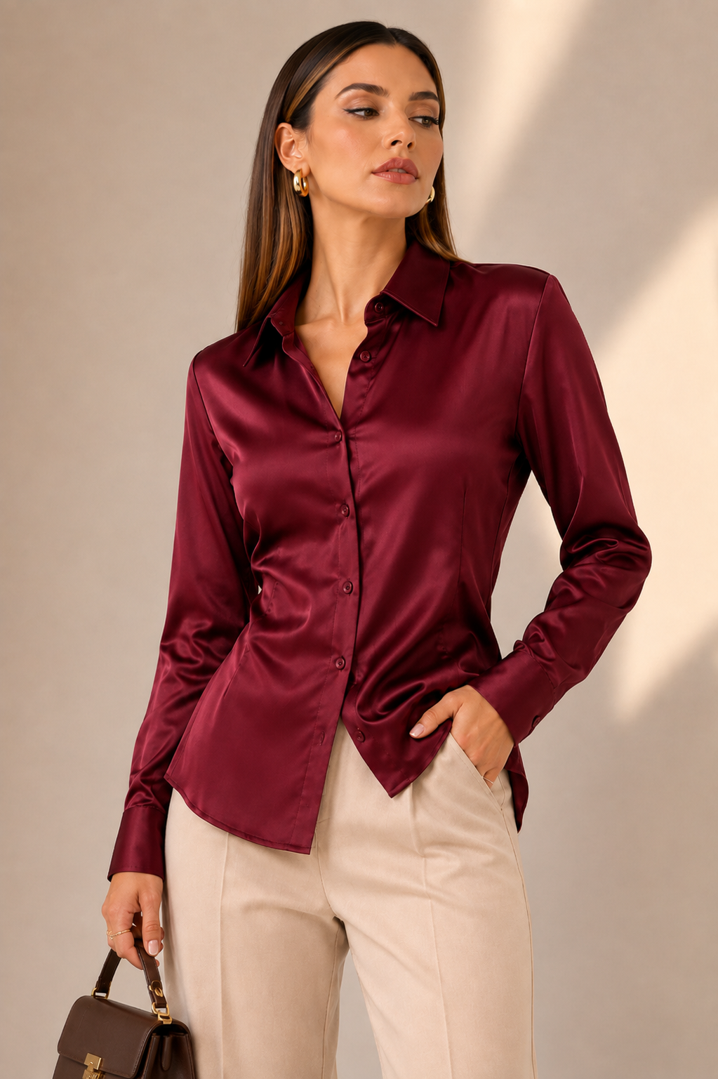 CAMISA RUBÍ LACE-UP