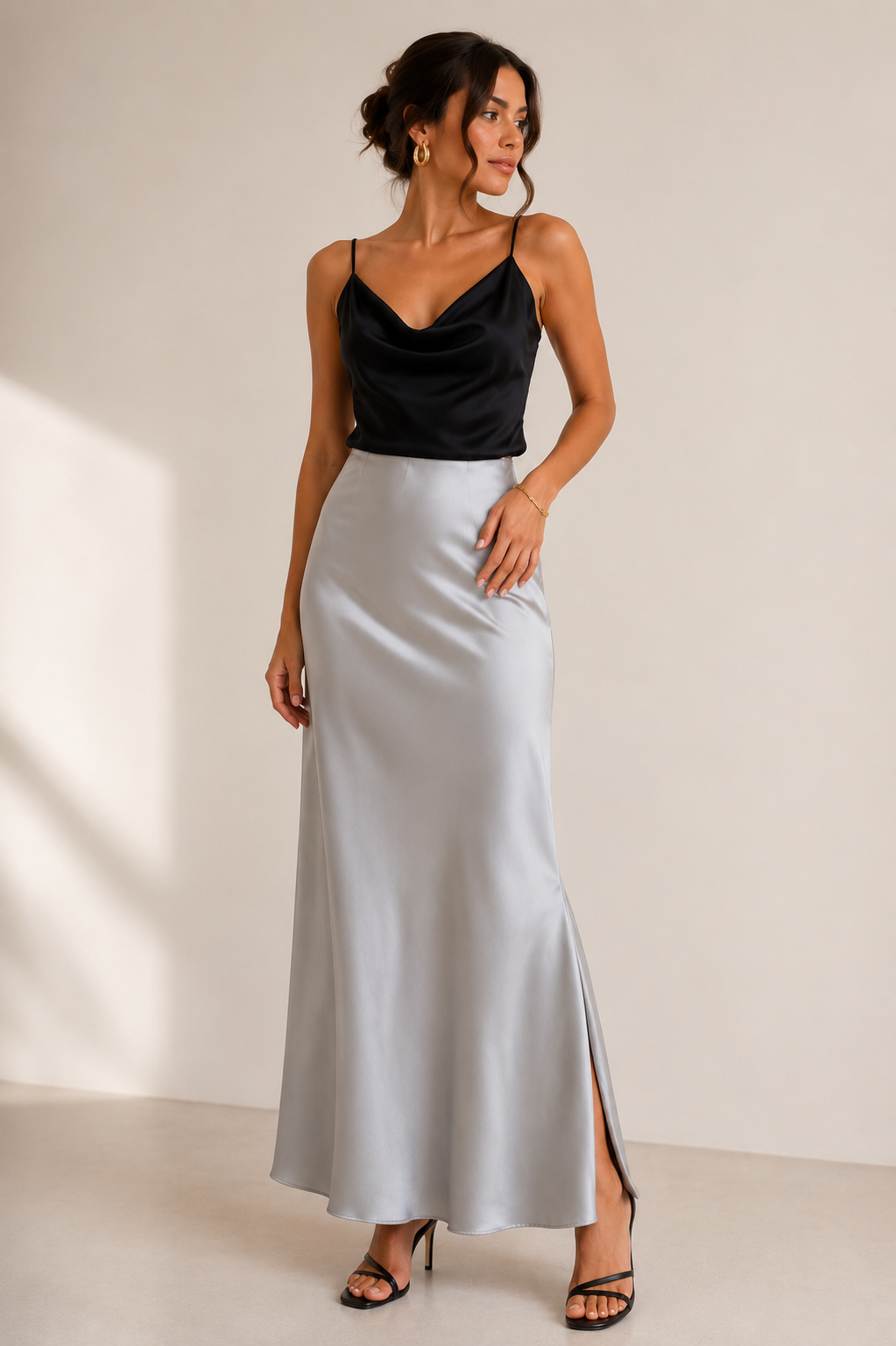 FALDA SILVER ELEGANCE
