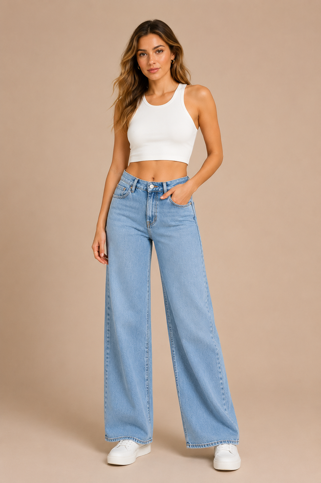 Jeans Ice Glow Mom