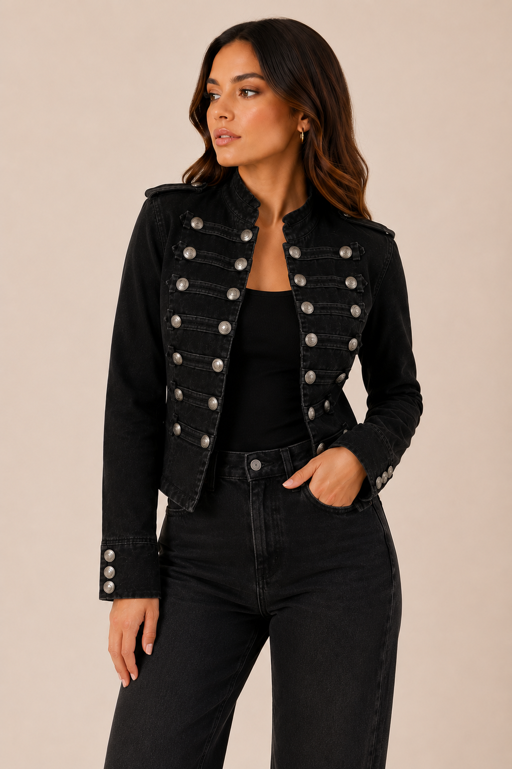 CHAMARRA NAPOLEON IMPERIAL NOIR