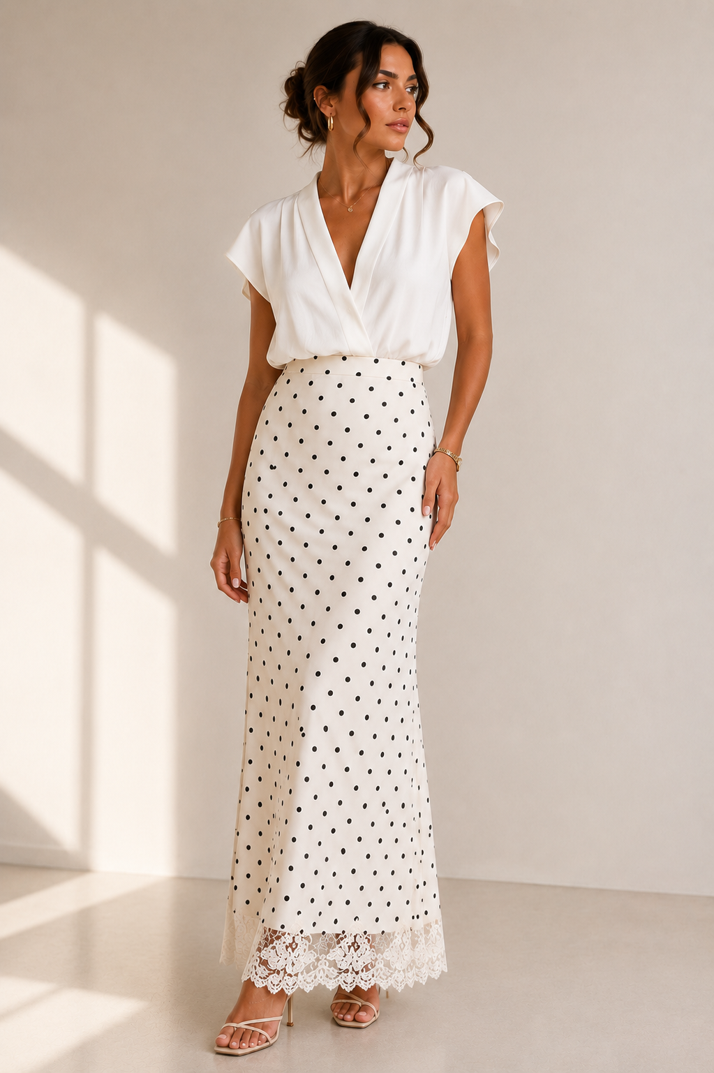 FALDA MONACO DOTS