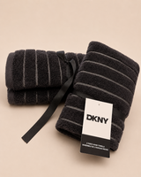 SET DE TOALLAS DE MANO DKNY NEGRO