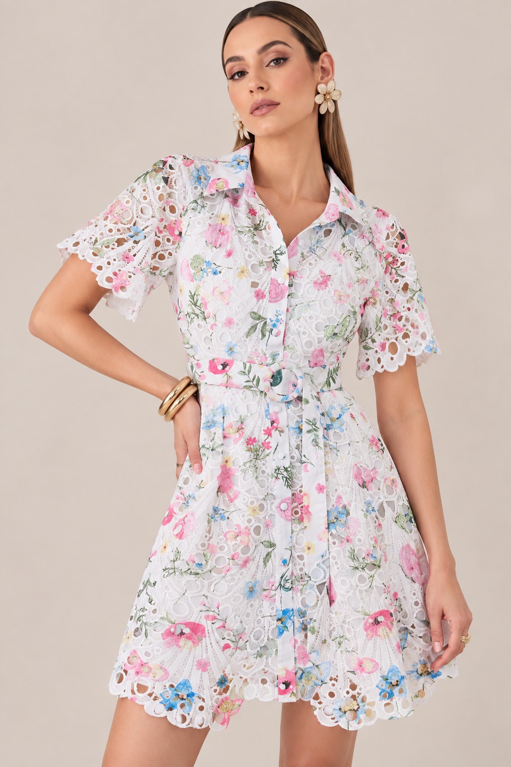 VESTIDO CORTO FIORELLA